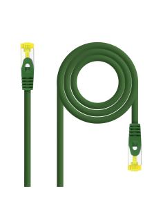 CABLE RED LATIGUILLO RJ45 LSZH CAT.6A SFTP AWG26 VERDE 1M NANOCABL 10.20.1901-GR