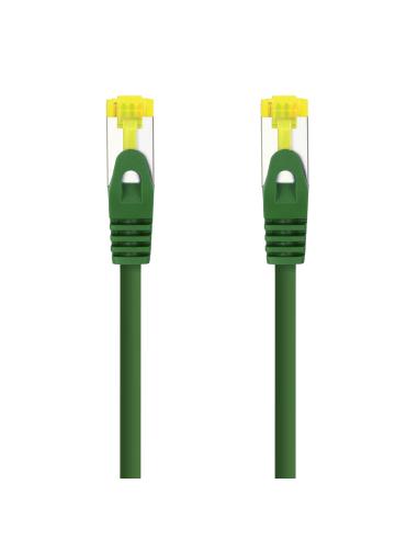 CABLE RED LATIGUILLO RJ45 LSZH CAT.6A SFTP AWG26 VERDE 1M NANOCABL 10.20.1901-GR