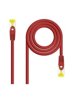 CABLE RED LATIGUILLO RJ45 LSZH CAT.6A SFTP AWG26 ROJO 2 M NANOCABLE 10.20.1902-R