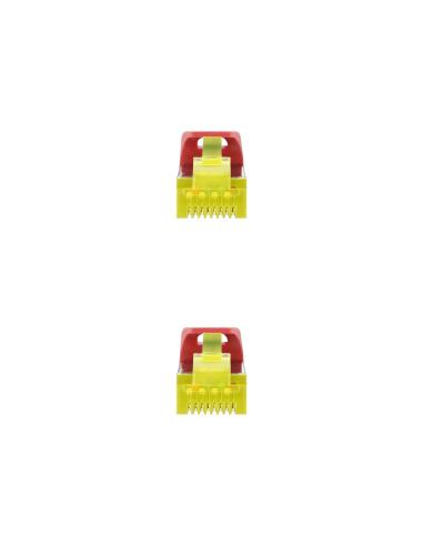 CABLE RED LATIGUILLO RJ45 LSZH CAT.6A SFTP AWG26 ROJO 2 M NANOCABLE 10.20.1902-R