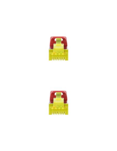 CABLE RED LATIGUILLO RJ45 LSZH CAT.6A SFTP AWG26 ROJO 2 M NANOCABLE 10.20.1902-R