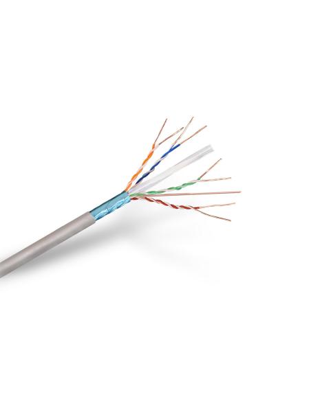 CABLE RED RJ45 CAT.6 FTP RIGIDO AWG24 GRIS 305M AISENS A136-0282