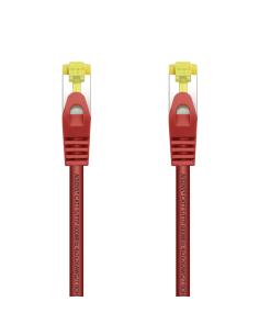 CABLE RED LATIGUILLO RJ45 LSZH CAT.7 SFTP AWG26 ROJO 0.25M AISENS A146-0468
