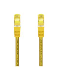 CABLE RED LATIGUILLO RJ45 LSZH CAT.7 SFTP AWG26 AMARILLO 0.25M AISENS A146-0472 2