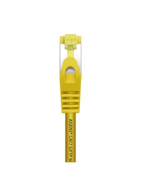 CABLE RED LATIGUILLO RJ45 LSZH CAT.7 SFTP AWG26 AMARILLO 0.25M AISENS A146-0472