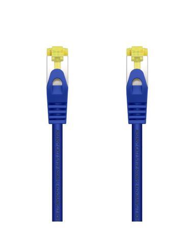CABLE RED LATIGUILLO RJ45 LSZH CAT.7 SFTP AWG26 AZUL 0.25M AISENS A146-0476