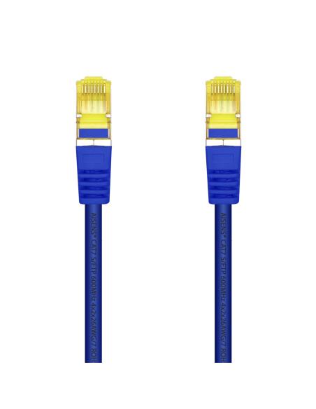 CABLE RED LATIGUILLO RJ45 LSZH CAT.7 SFTP AWG26 AZUL 2.0M AISENS A146-0479