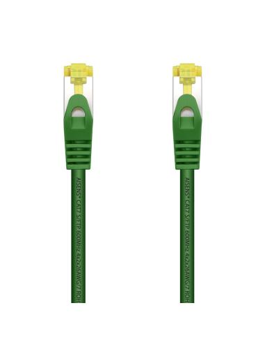 CABLE RED LATIGUILLO RJ45 LSZH CAT.7 SFTP AWG26 VERDE 2.0M AISENS A146-0483