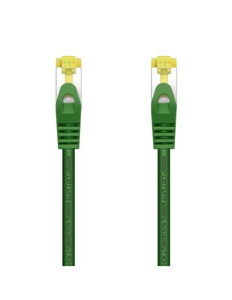 CABLE RED LATIGUILLO RJ45 LSZH CAT.7 SFTP AWG26 VERDE 2.0M AISENS A146-0483
