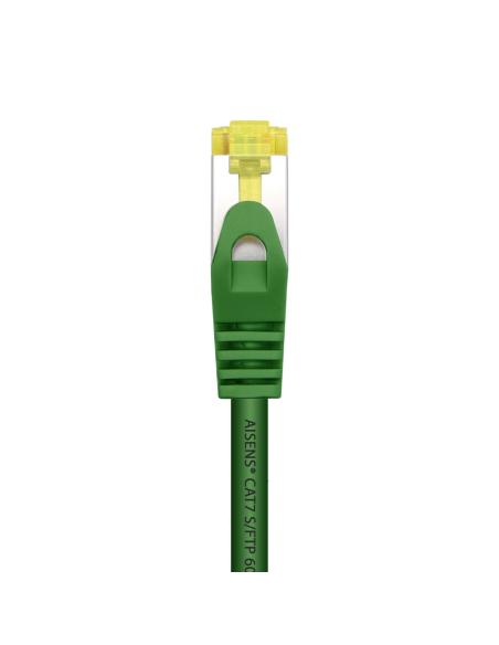 CABLE RED LATIGUILLO RJ45 LSZH CAT.7 SFTP AWG26 VERDE 2.0M AISENS A146-0483