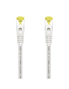 CABLE RED LATIGUILLO RJ45 LSZH CAT.7 SFTP AWG26 BLANCO 0.5M AISENS A146-0489