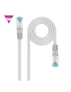 CABLE RED LATIGUILLO RJ45 LSZH CAT.7 SFTP AWG26 GRIS 1M NANOCABLE 10.20.1701