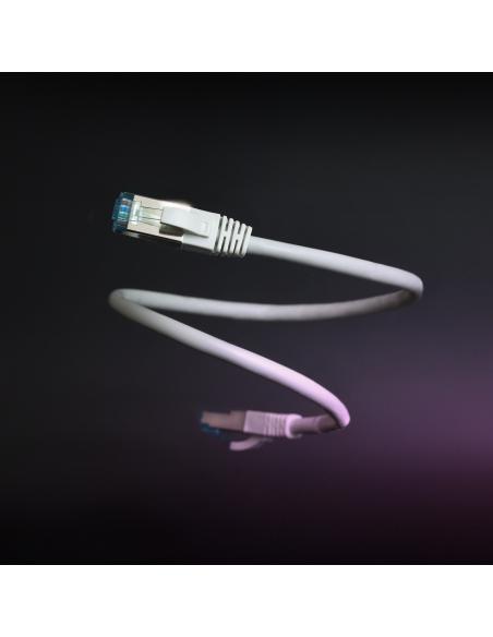 CABLE RED LATIGUILLO RJ45 LSZH CAT.7 SFTP AWG26 NEGRO 3M NANOCABLE 10.20.1703