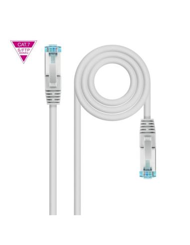 CABLE RED LATIGUILLO RJ45 LSZH CAT.7 SFTP AWG26 GRIS 15M NANOCABLE 10.20.1715