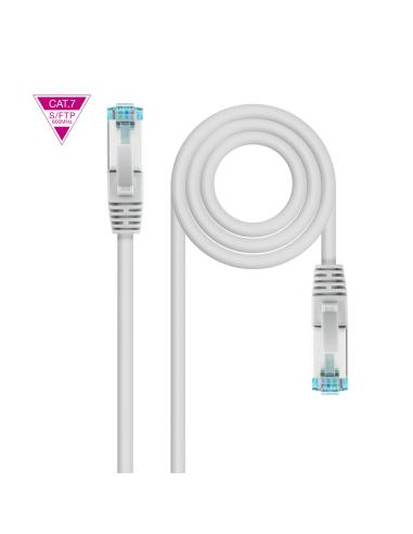 CABLE RED LATIGUILLO RJ45 LSZH CAT.7 SFTP AWG26 GRIS 15M NANOCABLE 10.20.1715