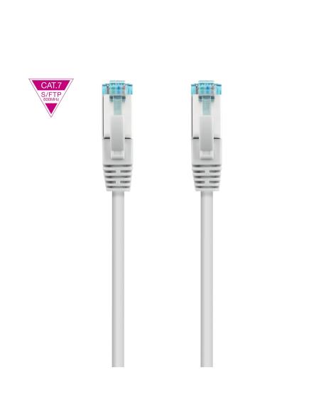 CABLE RED LATIGUILLO RJ45 LSZH CAT.7 SFTP AWG26 GRIS 15M NANOCABLE 10.20.1715