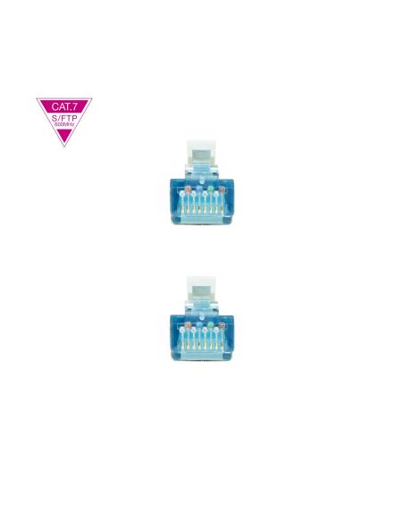 CABLE RED LATIGUILLO RJ45 LSZH CAT.7 SFTP AWG26 GRIS 15M NANOCABLE 10.20.1715
