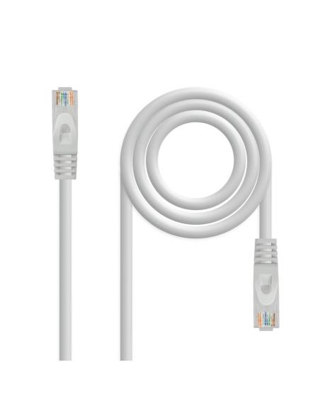 CABLE RED LATIGUILLO RJ45 LSZH CAT.6A UTP AWG24 GRIS 1.5M NANOCA 10.20.1801-L150