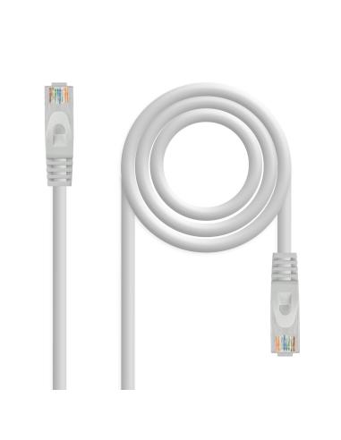 CABLE RED LATIGUILLO RJ45 LSZH CAT.6A UTP AWG24 GRIS 1.5M NANOCA 10.20.1801-L150