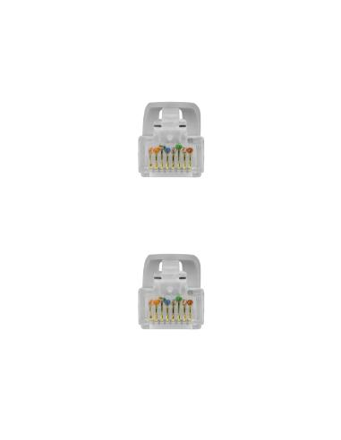 CABLE RED LATIGUILLO RJ45 LSZH CAT.6A UTP AWG24 GRIS 1.5M NANOCA 10.20.1801-L150