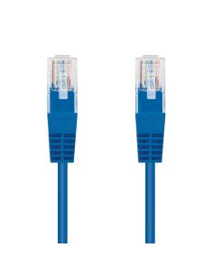 CABLE RED LATIGUILLO RJ45 CAT.6 UTP AWG24 AZUL 25 CM 10.20.0400-L25-BL 2