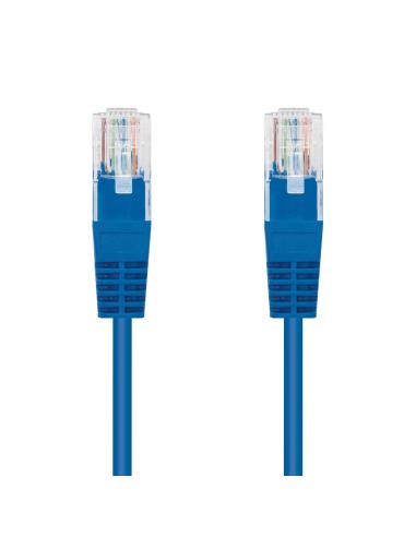 CABLE RED LATIGUILLO RJ45 CAT.6 UTP AWG24 AZUL 25 CM 10.20.0400-L25-BL