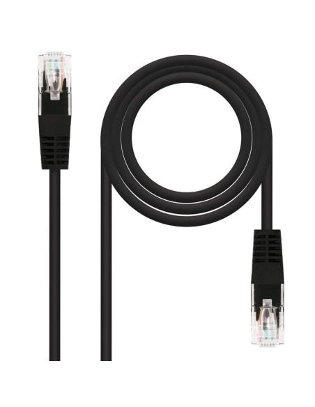 CABLE RED LATIGUILLO RJ45 CAT.6 UTP AWG24 NEGRO 25 CM 10.20.0400-L25-BK