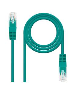CABLE RED LATIGUILLO RJ45 CAT.6 UTP AWG24 VERDE 25 CM 10.20.0400-L25-GR