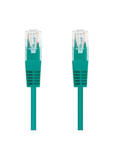 CABLE RED LATIGUILLO RJ45 CAT.6 UTP AWG24 VERDE 25 CM 10.20.0400-L25-GR