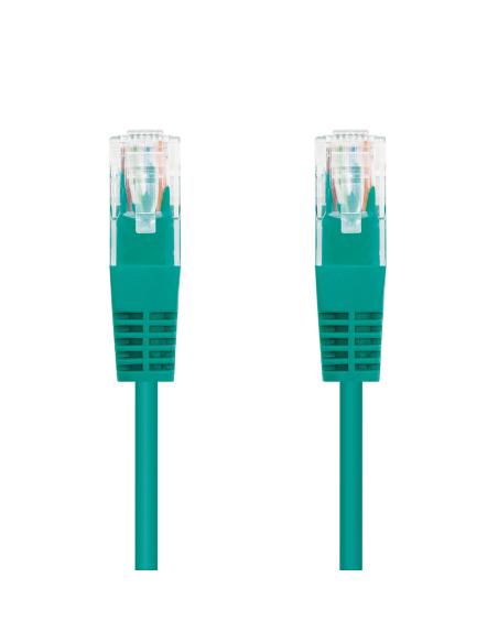 CABLE RED LATIGUILLO RJ45 CAT.6 UTP AWG24 VERDE 25 CM 10.20.0400-L25-GR