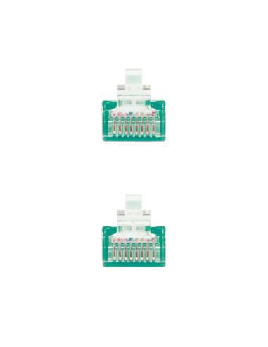 CABLE RED LATIGUILLO RJ45 CAT.6 UTP AWG24 VERDE 25 CM 10.20.0400-L25-GR