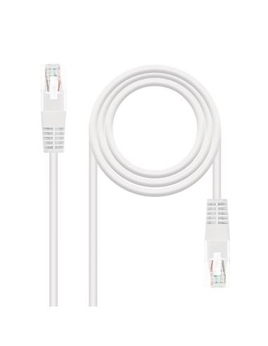 CABLE RED LATIGUILLO RJ45 CAT.6 UTP AWG24 BLANCO 25 CM 10.20.0400-L25-W