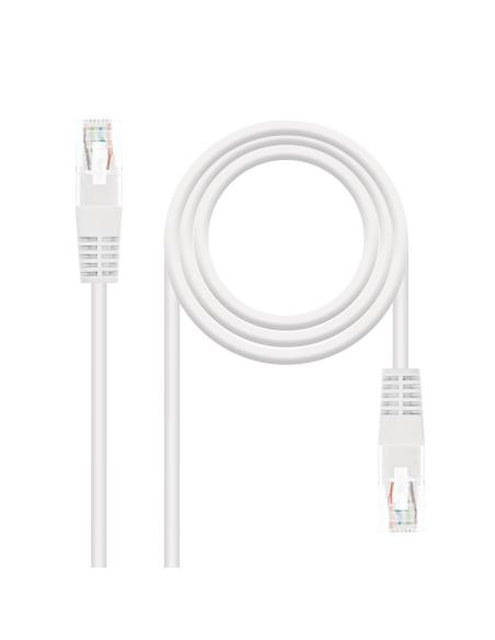 CABLE RED LATIGUILLO RJ45 CAT.6 UTP AWG24 BLANCO 25 CM 10.20.0400-L25-W