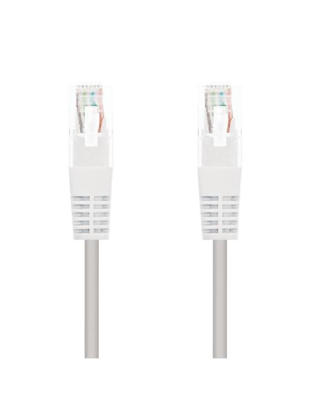 CABLE RED LATIGUILLO RJ45 CAT.6 UTP AWG24 BLANCO 25 CM 10.20.0400-L25-W