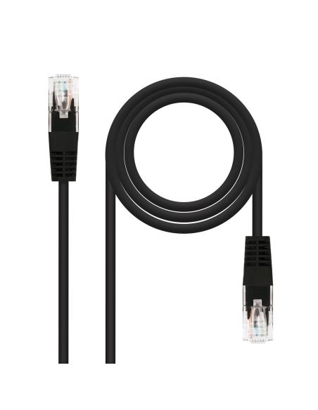 CABLE RED LATIGUILLO RJ45 CAT.6 UTP AWG24 NEGRO 30 CM 10.20.0400-L30-BK