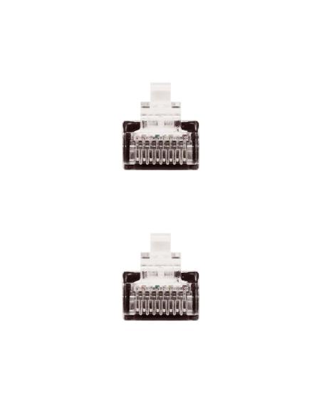 CABLE RED LATIGUILLO RJ45 CAT.6 UTP AWG24 NEGRO 30 CM 10.20.0400-L30-BK
