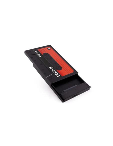 Coolbox caja hdd 2.5" sca2533 retro usb3.0