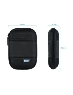 Tooq funda resistente disco duro de 2,5" negro 2