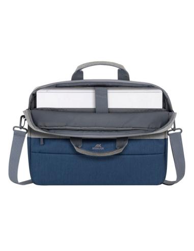 Rivacase 7532 grey/blue prater maletín 15,6" gris-