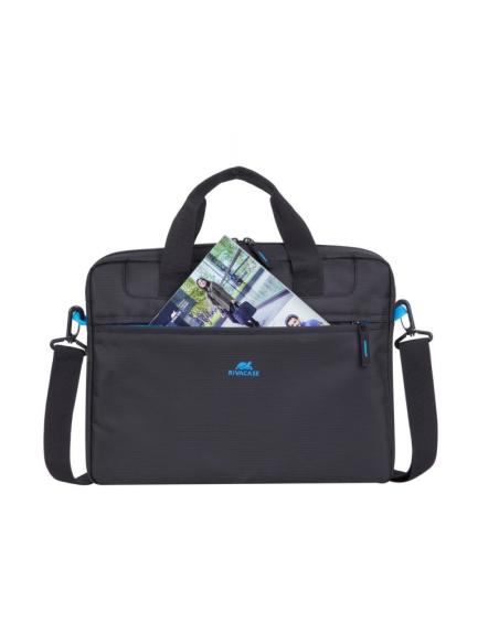 Rivacase 8027 black regent ii maletín 14" negro