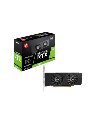 TARJETA GRAFICA MSI RTX 3050 LP 6 GB OC / DP - 2xHDMI / 912-V812-213