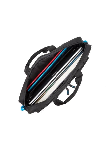 Rivacase 8059 black regent ii maletín 17,3" negro