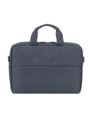 Rivacase 7522 maletin antirrobo 14" gris oscuro