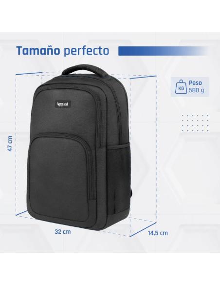 Iggual mochila portátil 15.6-17 everyday use negra