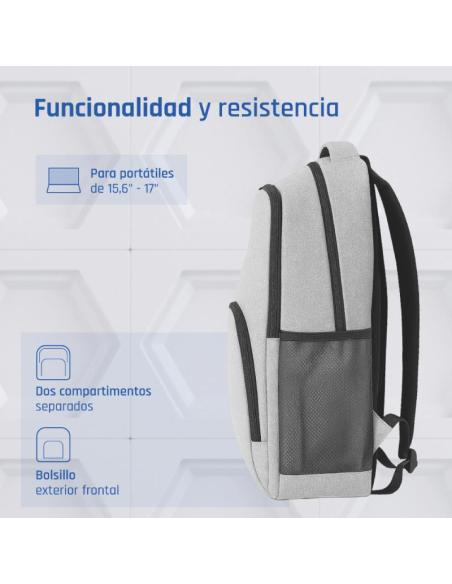 Iggual mochila portátil 15.6-17 everyday use gris