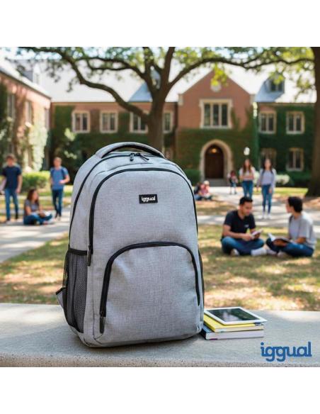 Iggual mochila portátil 15.6-17 everyday use gris