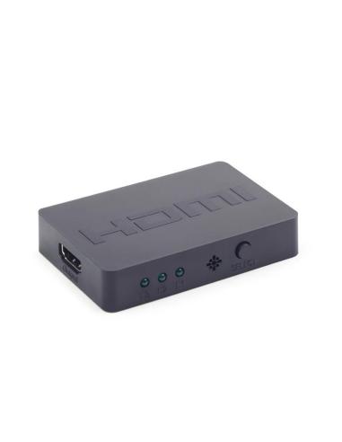 SPRITTER SWITCH HDMI GEMBIRD 3 PUERTOS / 3 ENTRADAS - 1 SALIDA / DSW-HDMI-34