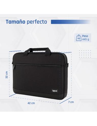 Iggual maletín portátil 15.6" everyday use negro