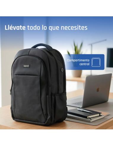 Iggual mochila portátil 15.6"-17" office pro elite