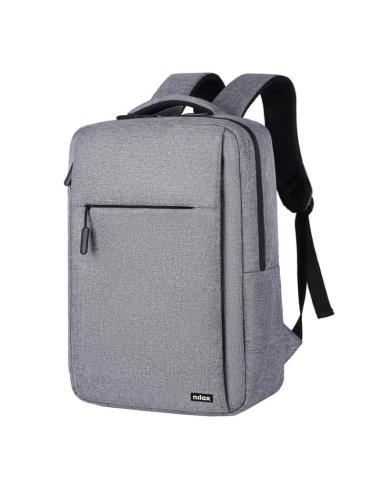 Nilox mochila profesional 15.6" gris